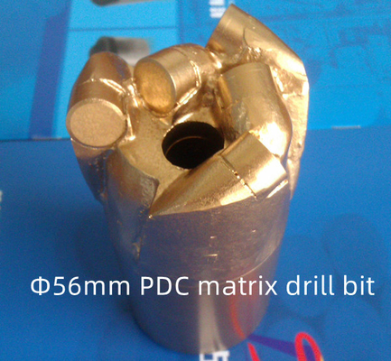 Wiertło PDC z certyfikatem ISO o średnicy 56 mm do wiercenia w kamieniu