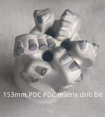 Wiertło do skał PDC 153 mm, certyfikat ISO na kompaktowe bity z polikrystalicznego diamentu