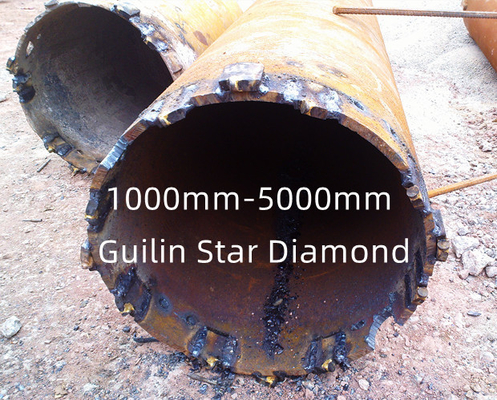 1000mm 5000mm PDC Coring Bit ISO9001 do eksploracji geologicznych