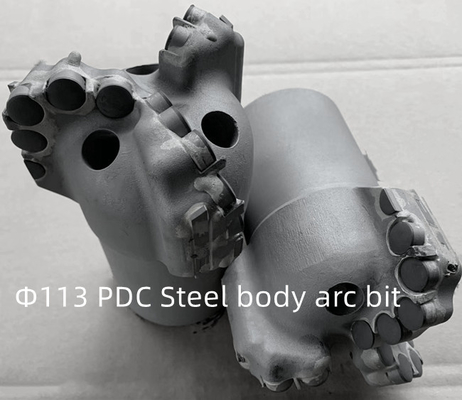 Wiertło diamentowe polikrystaliczne z kątem łuku, 96 mm wiertło do pól naftowych PDC